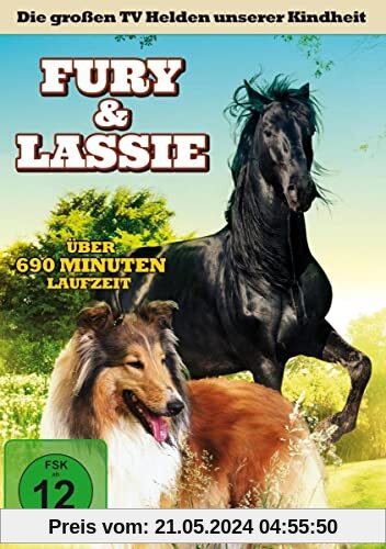 Fury & Lassie [4 DVDs] von unbekannt