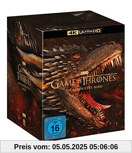 Game Of Thrones - TV Box Set (4K Ultra HD) [Blu-ray] von unbekannt