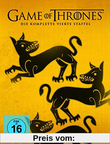 Game of Thrones - Staffel 4 (Digipack + Bonusdisc) (exklusiv bei Amazon.de) [Limited Edition] [6 DVDs] von unbekannt