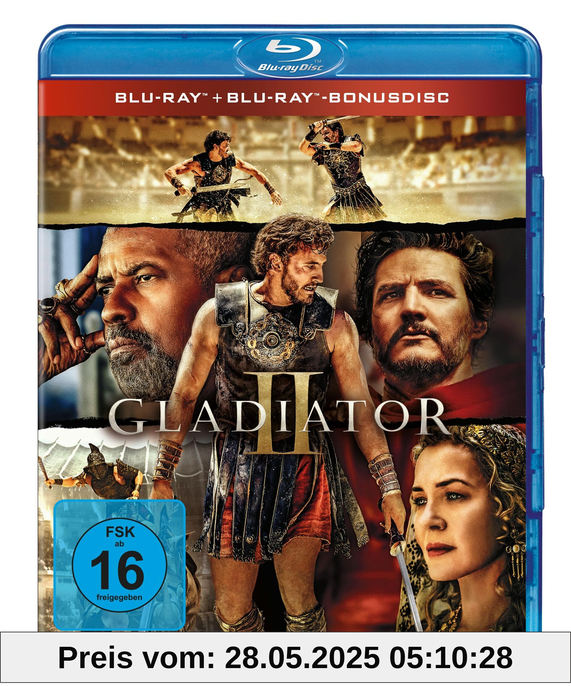 Gladiator II [Blu-ray] + [Bonus Blu-ray] von unbekannt