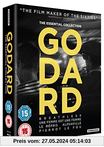 Godard: The Essential Collection (5 Blu-Ray) [Edizione: Regno Unito] [Import italien] von unbekannt
