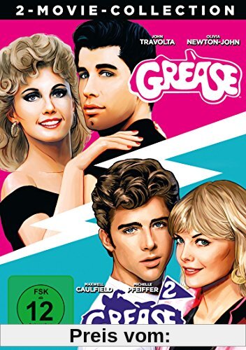 Grease + Grease 2 - Remastered [2 DVDs] von unbekannt
