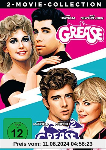 Grease + Grease 2 - Remastered [2 DVDs] von unbekannt