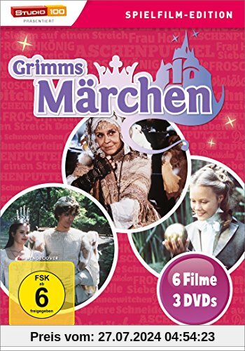 Grimms Märchen - Spielfilm-Edition [3 DVDs] von unbekannt