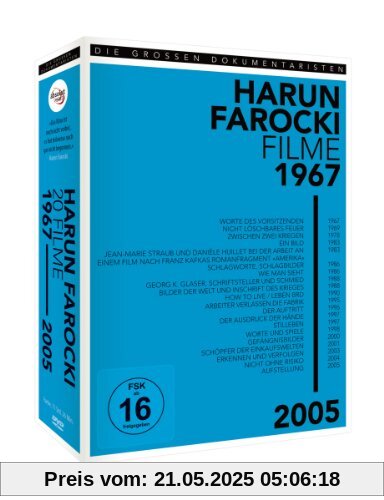 Harun Farocki Filme 1967 - 2005 (5 DVDs) von unbekannt