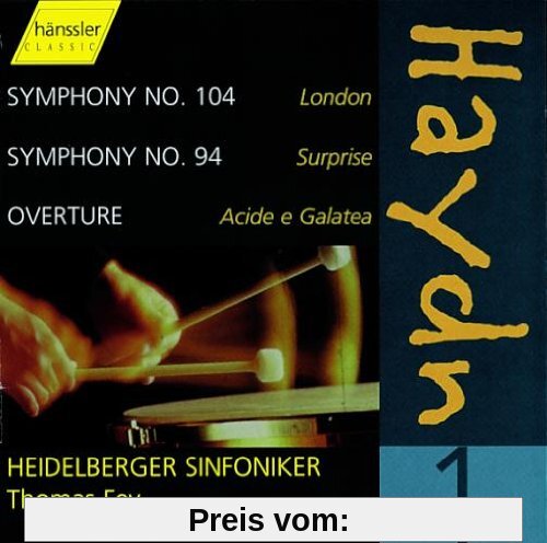 Haydn: Symphony No. 104 / Symphony No. 94 / Ouverture von unbekannt