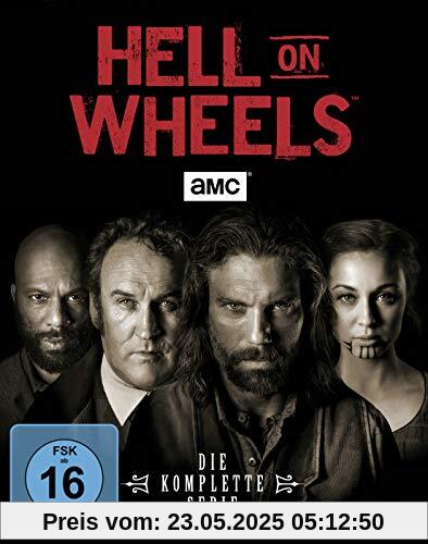 Hell on Wheels - Staffel 1-5 - Die komplette Serie [Blu-ray] von unbekannt