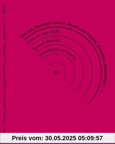 Hey Joe, Quadrat I und II, Nacht und Träume, Schatten, Geistertrio. Filme für den SDR [2 DVDs] von unbekannt