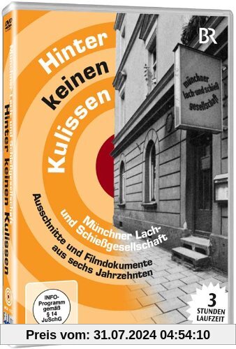 Hinter keinen Kulissen - Münchner Lach- und Schießgesellschaft von unbekannt