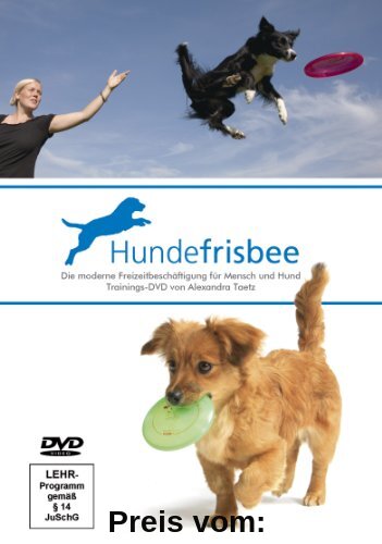 Hundefrisbee: Die moderne Freizeitbeschäftigung für Mensch und Hund (DVD + Booklet) von unbekannt