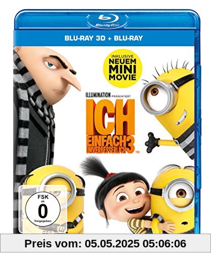 Ich - Einfach unverbesserlich 3 (+ Blu-ray 3D) [Special Edition] von unbekannt