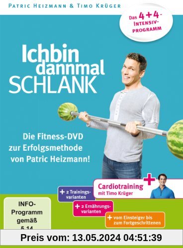 Ich bin dann mal schlank - Die Fitness-DVD zur Erfolgsmethode von Patric Heizmann! von unbekannt