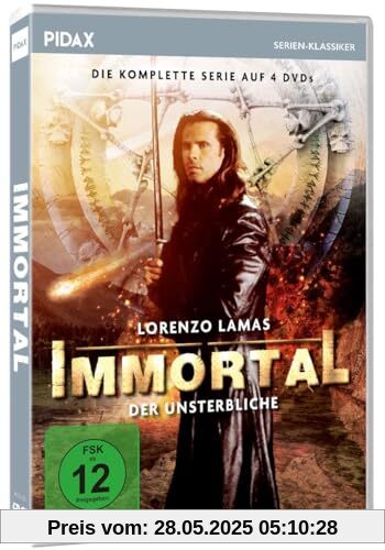 Immortal - Der Unsterbliche / Die komplette 22-teilige Fantasyserie mit Lorenzo Lamas (Pidax Serien-Klassiker) [4 DVDs] von unbekannt