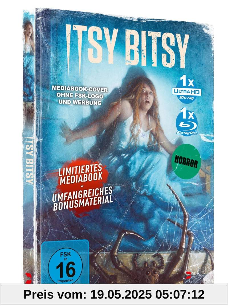 Itsy Bitsy - UHD 2-Disc Limited Edition Mediabook - Cover A (4K Ultra HD) ( + Blu-ray) von unbekannt