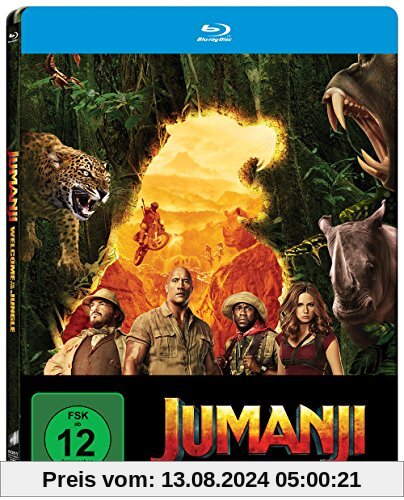 Jumanji: Willkommen im Dschungel (Limited Steelbook Edition) [Blu-ray] von unbekannt