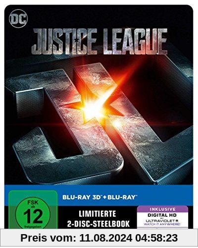 Justice League als Steelbook (Limited Edition exklusiv bei Amazon.de) [3D Blu-ray] von unbekannt