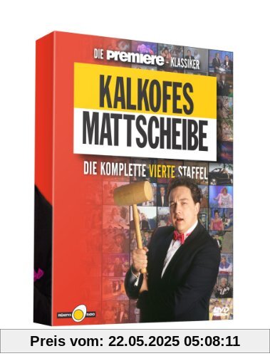 Kalkofes Mattscheibe: Die Premiere Klassiker - Die komplette vierte Staffel (4 DVDs) von unbekannt