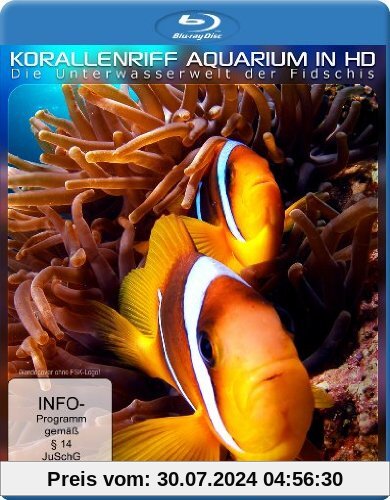 Korallenriff Aquarium in HD - Die Unterwasserwelt der Fidschis [Blu-ray] von unbekannt