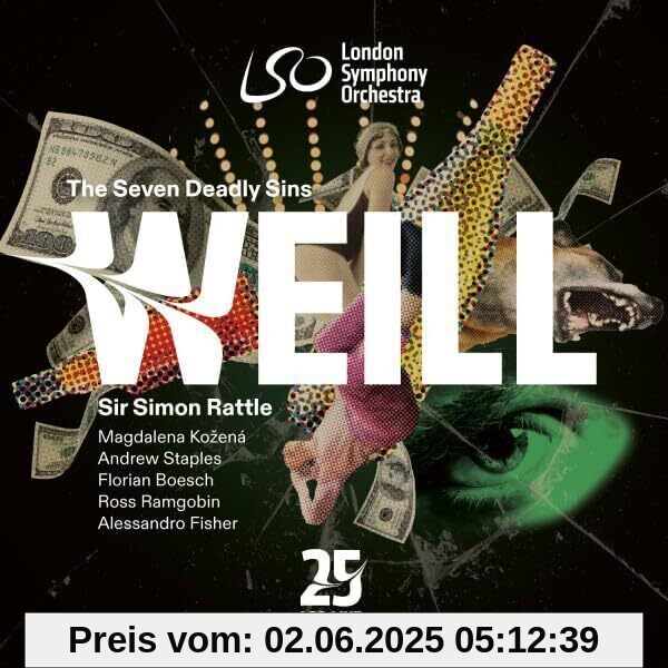 Kurt Weill: Die sieben Todsünden; Kleine Dreigroschenmusik; Vom Tod im Wald von unbekannt