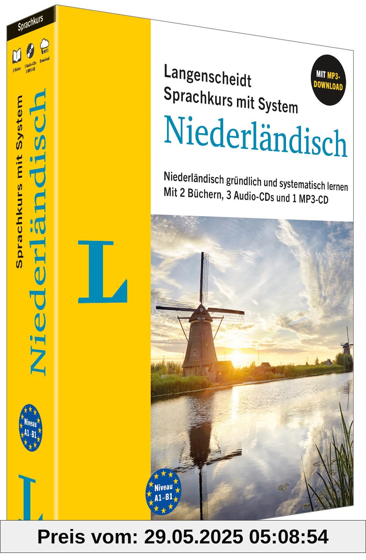 Langenscheidt Niederländisch mit System: Niederländisch gründlich und systematisch lernen mit 2 Büchern, 3 Audio-CDs, 1 MP3-CD und MP3-Download (Langenscheidt mit System) von unbekannt
