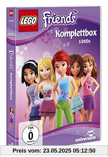 Lego Friends Komplettbox [5 DVDs] von unbekannt