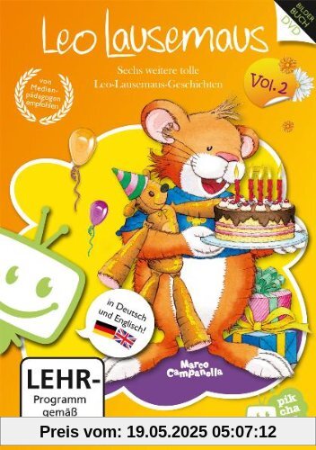 Leo Lausemaus Volume 2 - Bilderbuch-DVD Leo Lausemaus Volume 2 - Bilderbuch-DVD von unbekannt