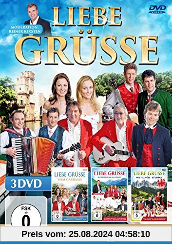 Liebe Grüße (3 DVDs: Liebe Grüße vom Gardasee, Liebe Grüße aus der Region Villach/Kärnten, Liebe Grüße aus Villnöss/Südtirol) von unbekannt