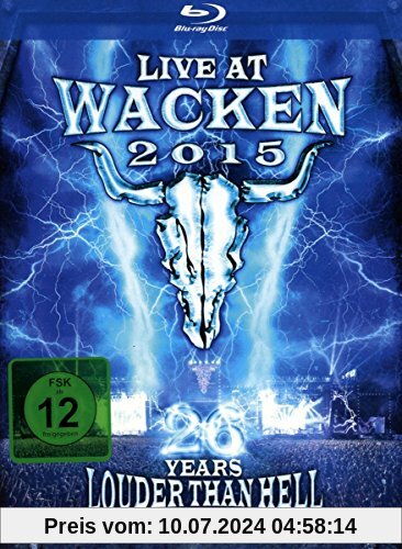 Live at Wacken 2015 - 26 Years louder than Hell [2Blu-ray+2CD] von unbekannt