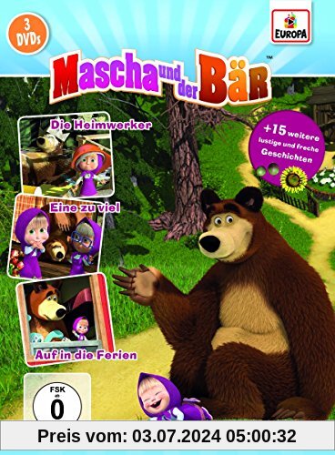 Mascha und der Bär 3er-Box 2 (Folgen 5, 6, 7) [3 DVDs] von unbekannt