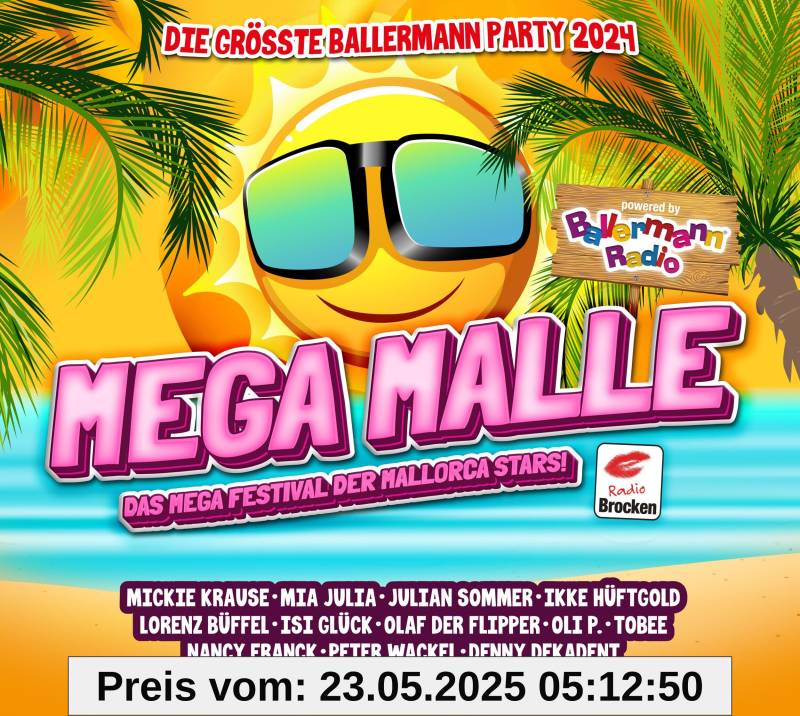 Mega Malle - die Grösste Ballermann Party 2024 von unbekannt
