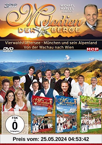 Melodien der Berge - Vierwaldstättersee, München und sein Alpenland, Von der Wachau nach Wien (3DVD-Set) von unbekannt