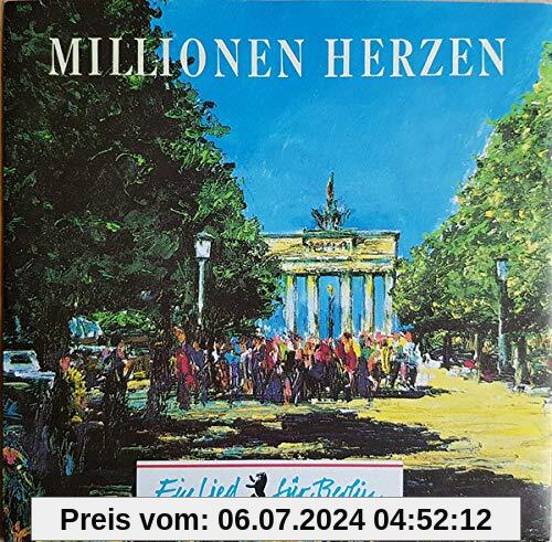Millionen Herzen - Ein Lied Für Berlin [Vinyl Single 7''] von unbekannt