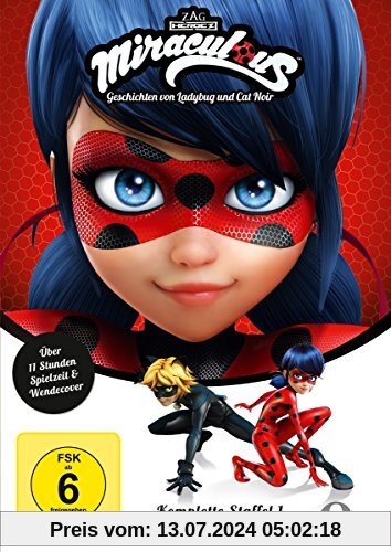 Miraculous - Geschichten von Ladybug & Cat Noir - Die komplette 1. Staffel [3 DVDs] von unbekannt