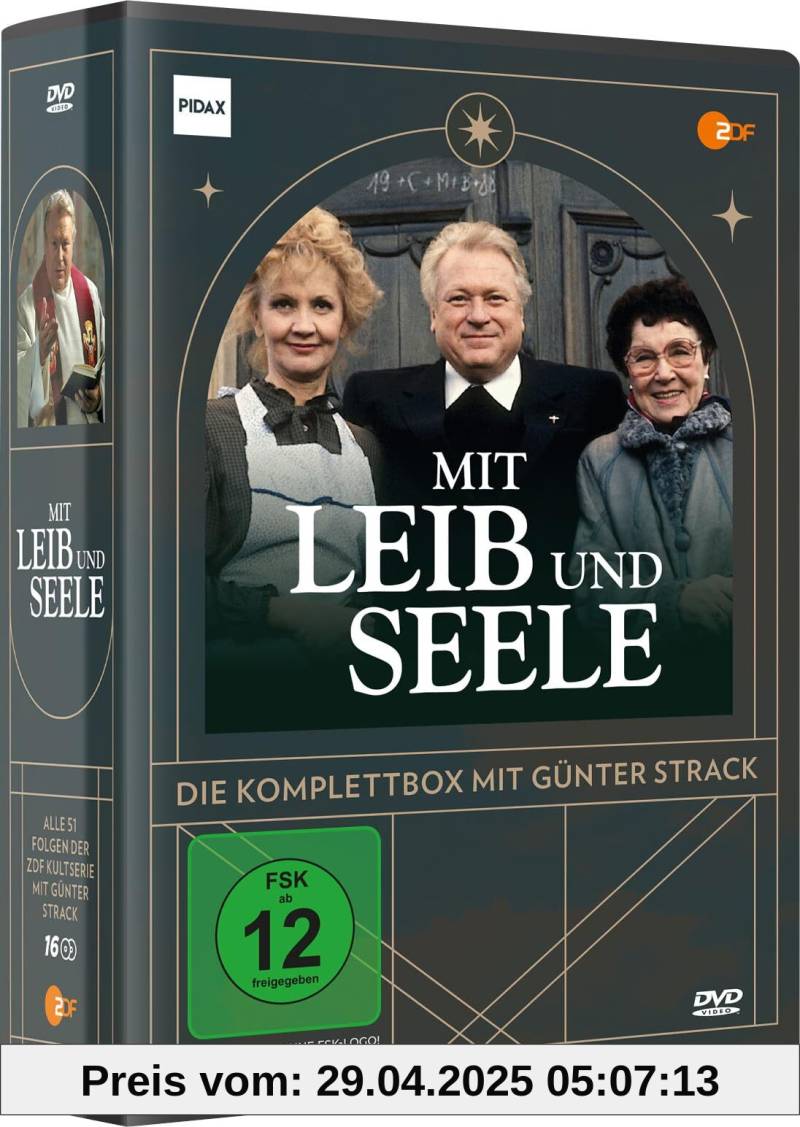 Mit Leib und Seele - Komplettbox der ZDF-Kultserie mit Günter Strack – Die deutsche Erfolgsserie mit dem charismatischen Pfarrer von unbekannt