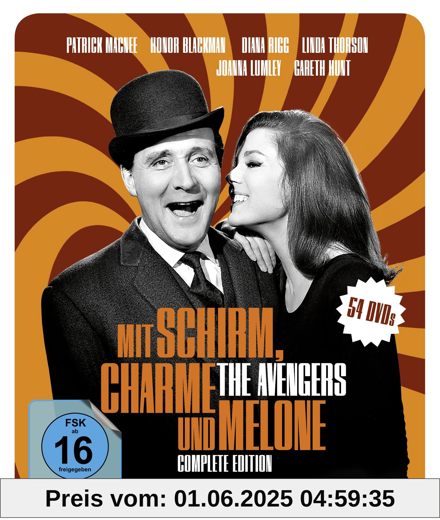 Mit Schirm, Charme und Melone - Complete Edition (2024) [54 DVDs] von unbekannt