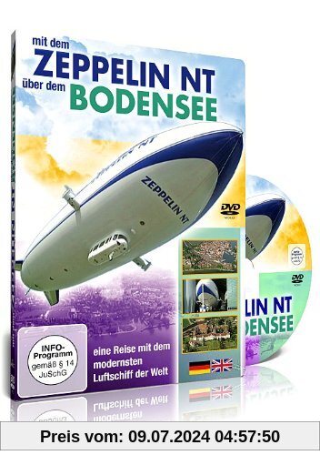 Mit dem Zeppelin NT über dem Bodensee von unbekannt