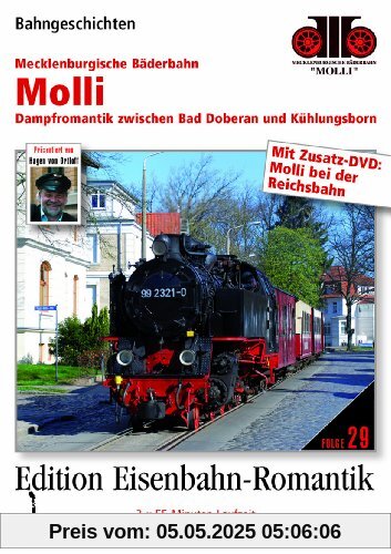 Molli - Dampfromantik zwischen Bad Doberan und Kühlungsborn [2 DVDs] von unbekannt