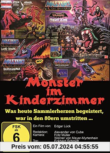 Monster im Kinderzimmer - Was heute Sammlerherzen begeistert, war in den 80ern umstritten... von unbekannt