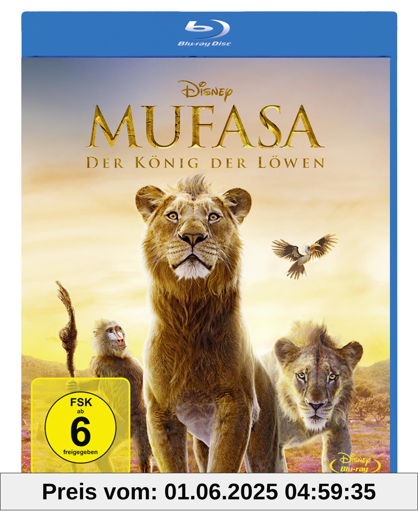Mufasa - Der König der Löwen [Blu-ray] von unbekannt