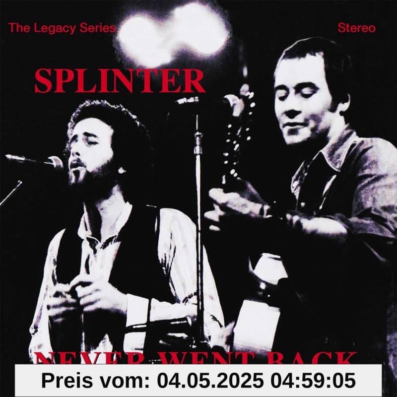 Never Went Back von unbekannt