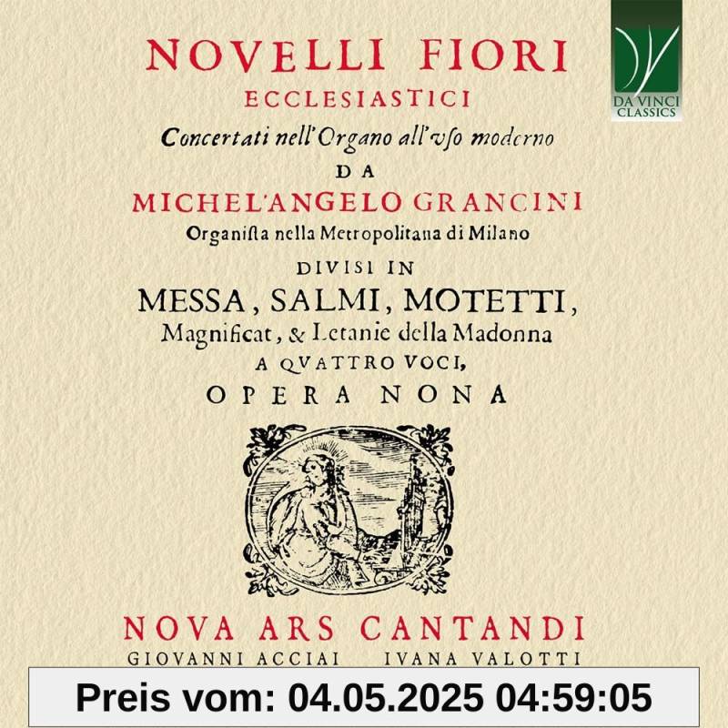 Novelli Fiori Ecclesiastici Opera IX, 1643 von unbekannt