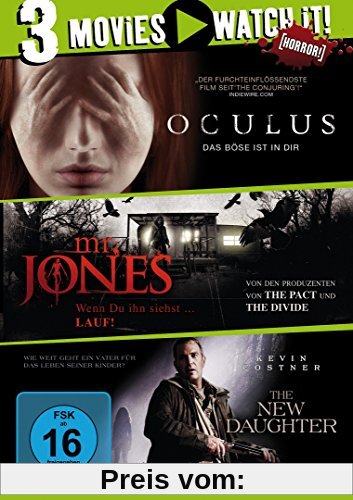 Oculus / Mr. Jones / The New Daughter [3 DVDs] von unbekannt
