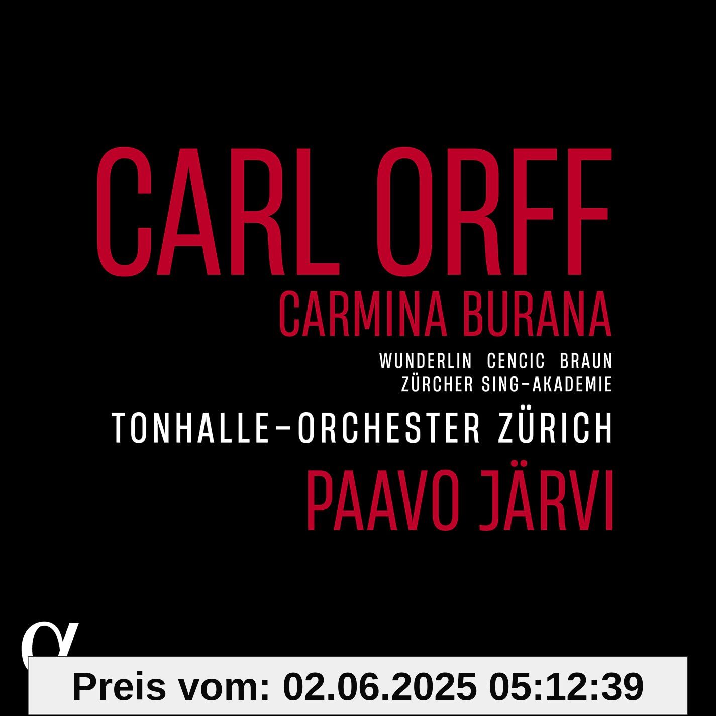 Orff: Carmina Burana Orff: Carmina Burana von unbekannt