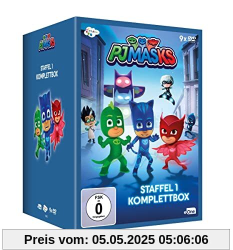 PJ Masks - Pyjamahelden - Staffel 1 - Komplettbox [9 DVDs] von unbekannt