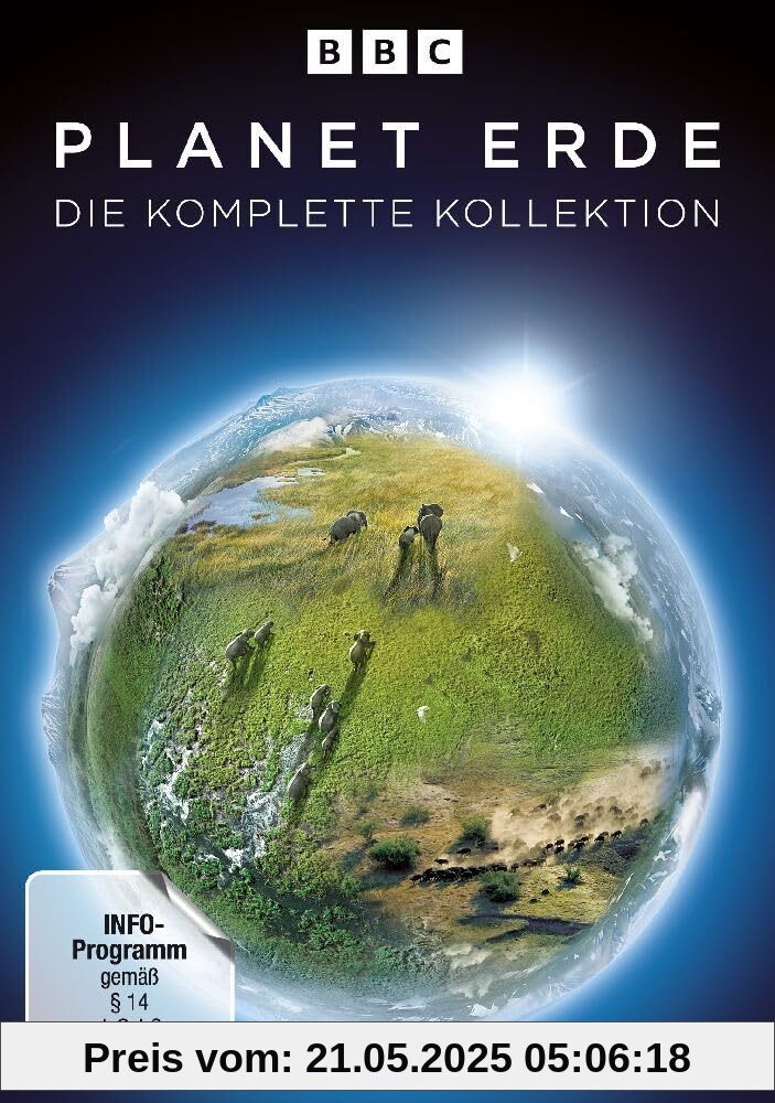 PLANET ERDE - Die komplette Kollektion - Die kompletten Staffeln I, II und III in einer Box [11 DVDs] von unbekannt