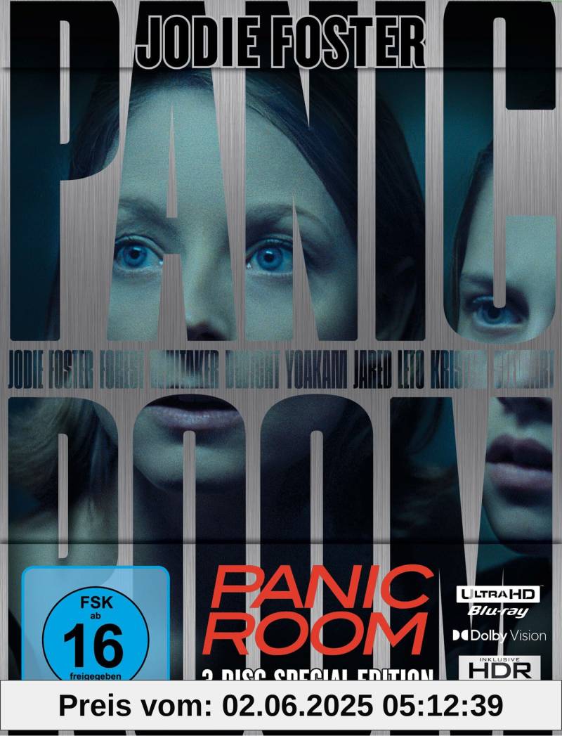 Panic Room (Limited Steelbook, 4K-UHD+2 Blu-rays) von unbekannt