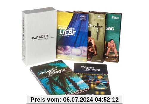 Paradies: Box-Set - Eine Filmtrilogie von Ulrich Seidl [4 DVDs] von unbekannt