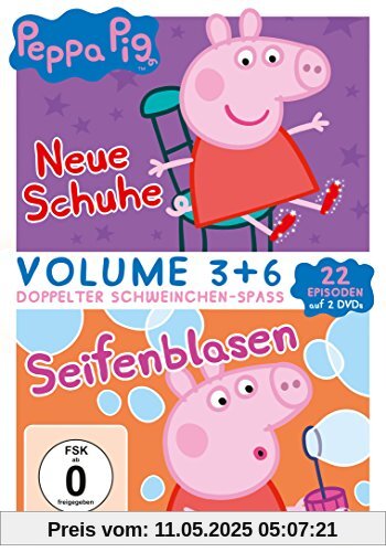 Peppa Pig Doppelpack - Neue Schuhe & Seifenblasen [2 DVDs] von unbekannt