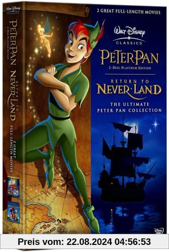 Peter Pan / Peter Pan 2 - Neue Abenteuer in Nimmerland [3 DVDs] von unbekannt