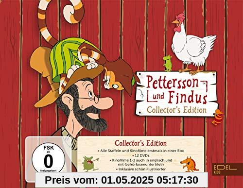 Pettersson und Findus - Collector's Edition (12 DVDs) - Die kompletten Staffeln 1 + 2 sowie die Kinofilme 1-4 von unbekannt